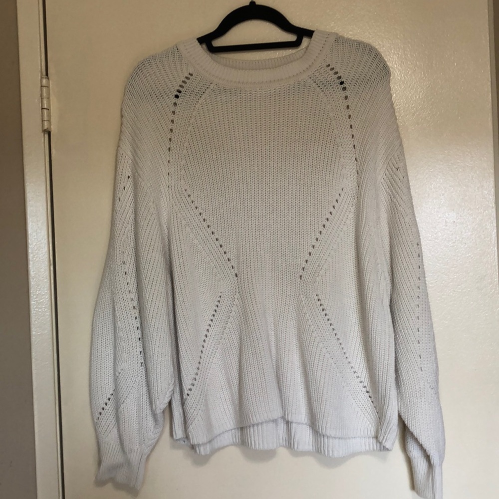 Cream sweater
